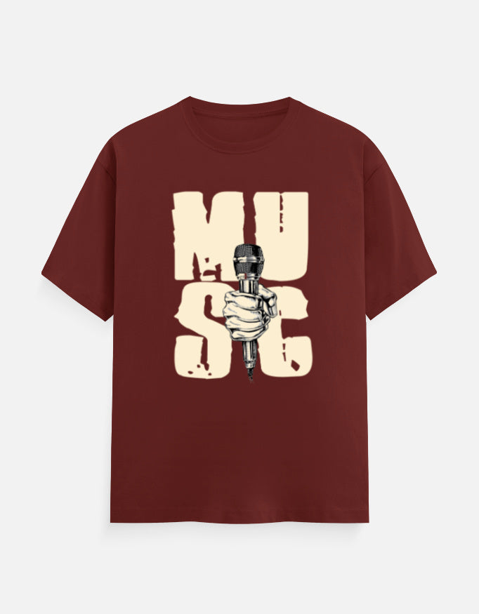C-Labs Music Classic Crew T-Shirt Brick Red Front_1_c_39_700578c7-20e7-459b-aee3-5b5fbaebe26d