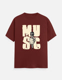 C-Labs Music Classic Crew T-Shirt Brick Red Front_1_c_39_700578c7-20e7-459b-aee3-5b5fbaebe26d