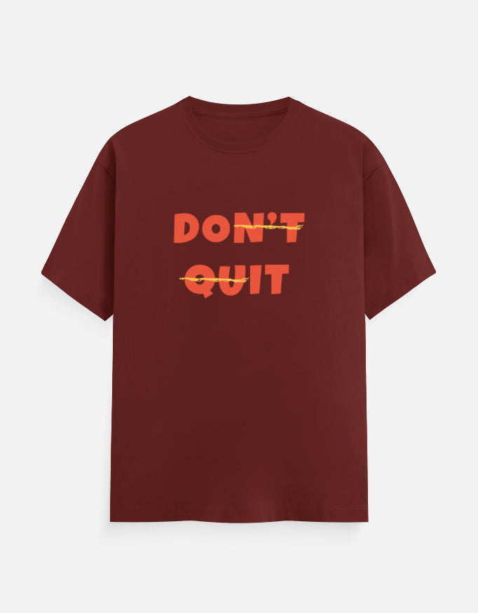 C-Labs Don't Quit Classic Crew T-Shirt Brick Red Front_1_c_39_94befef3-d7fb-4ddb-a026-8a52f810a590