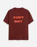 C-Labs Don't Quit Classic Crew T-Shirt Brick Red Front_1_c_39_94befef3-d7fb-4ddb-a026-8a52f810a590
