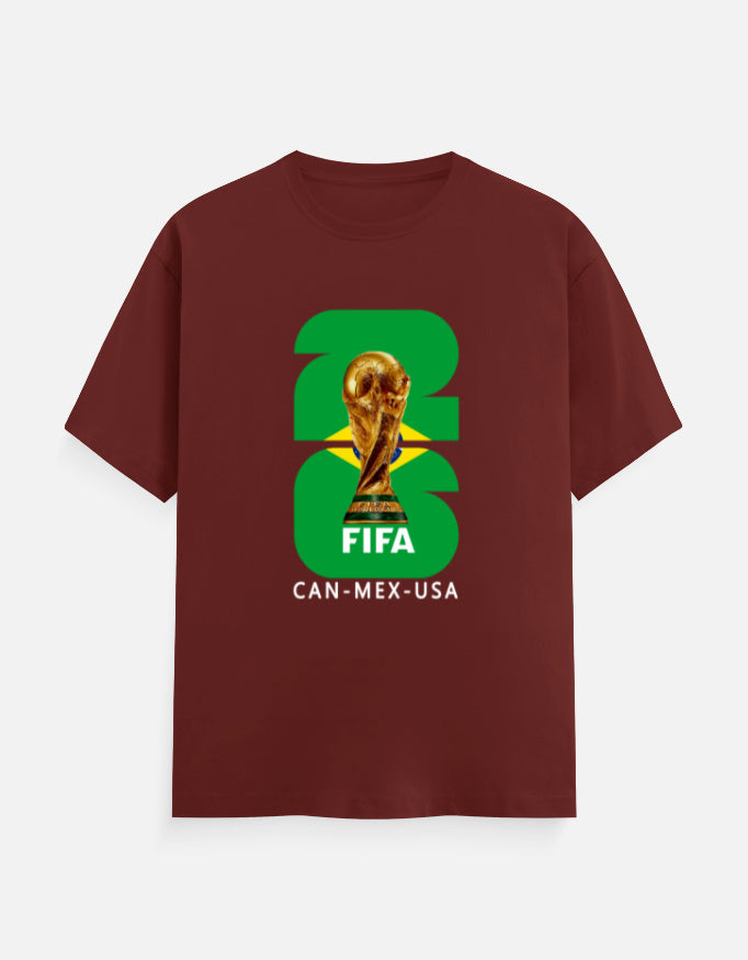 C-Labs Brazil 26 Classic Crew T-Shirt Brick Red Front_1_c_39_9537182c-c87c-4683-b56d-a00f9ccee75a