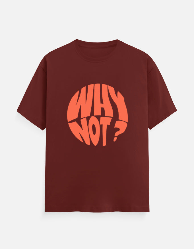 C-Labs Why Not Classic Crew T-Shirt Brick Red Front_1_c_39_a83c9872-267d-4557-b5dc-7df65729f8e1