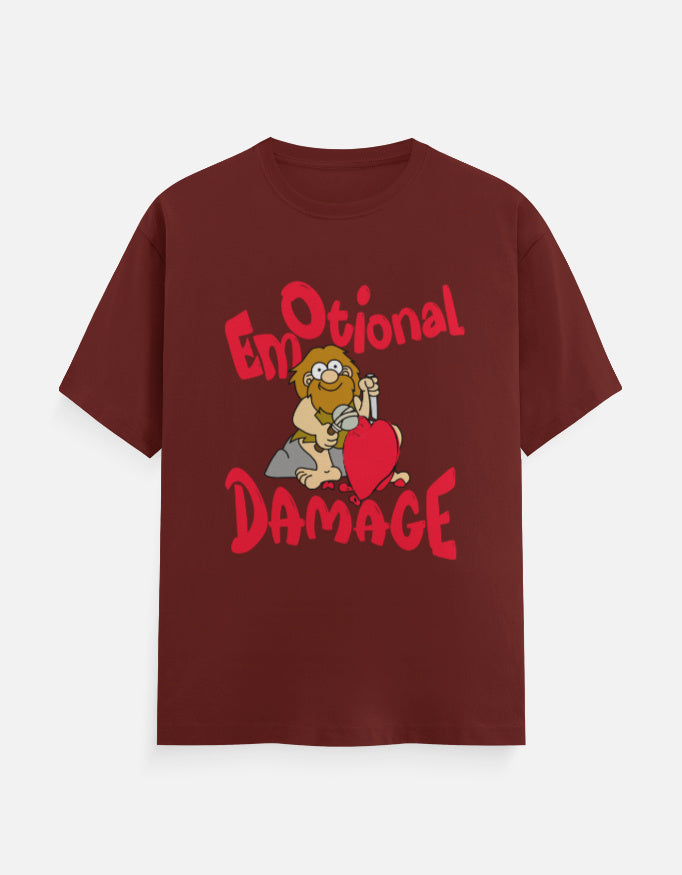 C-Labs Emotional Damage Classic Crew T-Shirt Brick Red Front_1_c_39_ab53c120-a963-4ebe-b397-711696ddcd3c