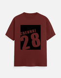 C-Labs Chennai 28 Classic Crew T-Shirt Brick Red Front_1_c_39_b1e842e3-50f3-4e0e-bebf-eaac2b698600