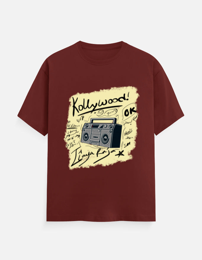 C-Labs Kollywood Music Classic Crew T-Shirt Brick Red Front_1_c_39_b4672882-4ca2-492b-a6b2-c64805b4e32c