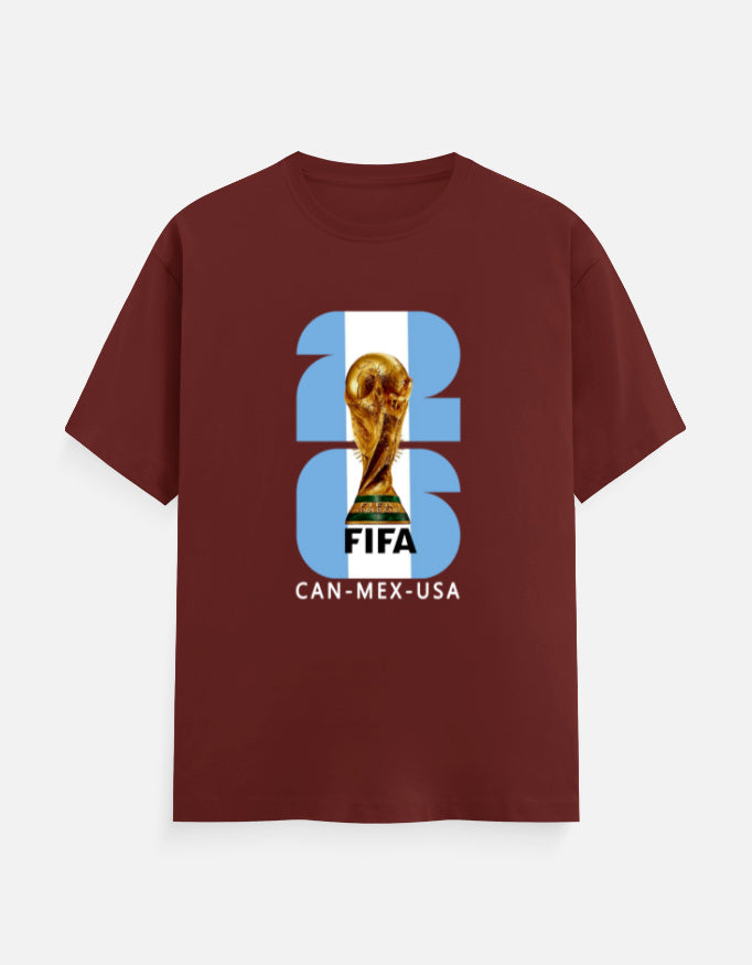 C-Labs Argentina 26 Classic Crew T-Shirt Brick Red Front_1_c_39_d4b67c64-d94a-4512-a759-ff59d25ab6e1