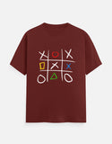 C-Labs Play Station XO Classic Crew T-Shirt Brick Red Front_1_c_39_eb935de9-ff1a-4401-b83a-8b8358fef4e6