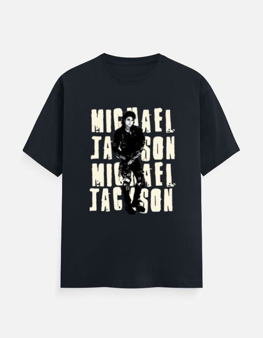 C-Labs Michael Jakson Classic Crew T-Shirt Navy Blue Front_1_c_3_01083cab-7b7a-4aee-8be9-aa16a6441bf7