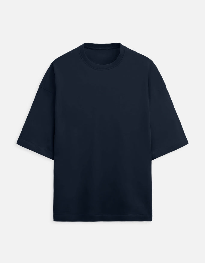 C-Labs C-Standard: Terry Oversized Tee Terry Oversized Tee Navy Blue Front_1_c_3_03683e15-84d7-434a-974a-e6619dd78a7a