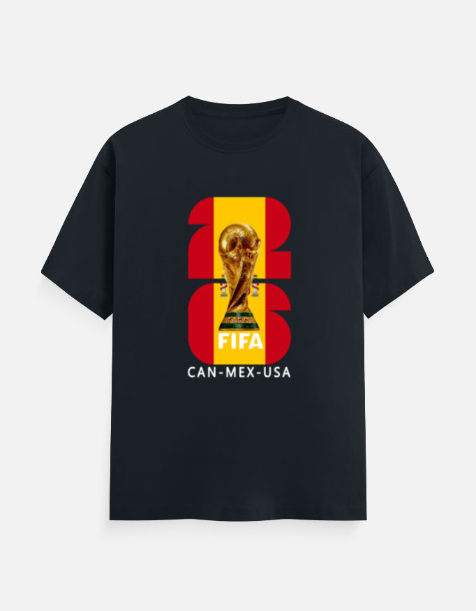 C-Labs Spain 26 Classic Crew T-Shirt Navy Blue Front_1_c_3_05730597-0f95-471b-824c-c9bfbdd9da65