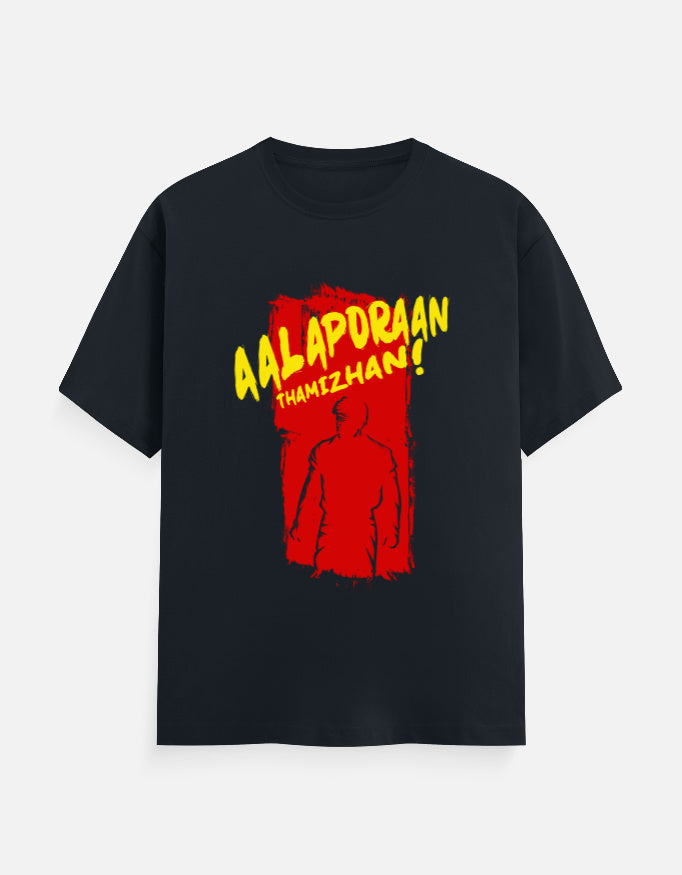 C-Labs Aalaporan Tamizhan Classic Crew T-Shirt Navy Blue Front_1_c_3_0c51f940-3816-489f-b9e1-4f888aa07f4b