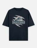C-Labs Sarcastic World Oversized Classic T-Shirt Navy Blue Front_1_c_3_0f4f29aa-b524-4553-a548-37e72aceaecc