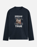 C-Labs Dream Will Come True Full Sleeve T-Shirt Navy Blue Front_1_c_3_16a018ff-5aab-40dc-916e-862736d4f99d