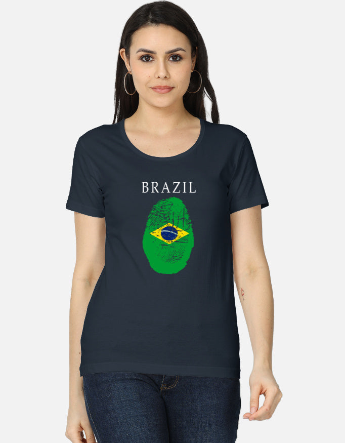 C-Labs Brazil Women's Classic T-Shirt Navy Blue Front_1_c_3_1f9a2a3d-3079-4961-8487-64d711b7d9c0