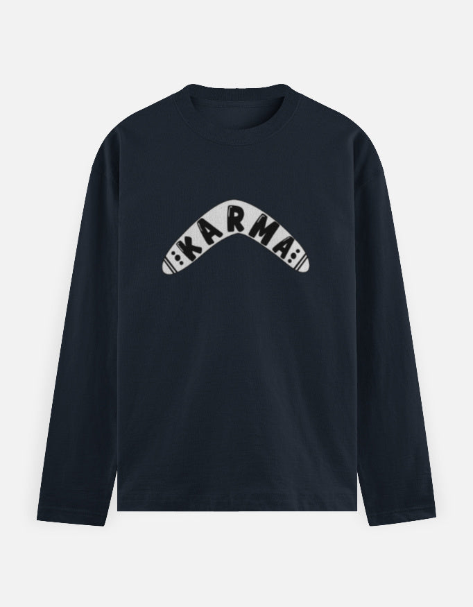 C-Labs Karma Full Sleeve T-Shirt Navy Blue Front_1_c_3_23a0a799-3aa2-43a4-8036-843ba635d585