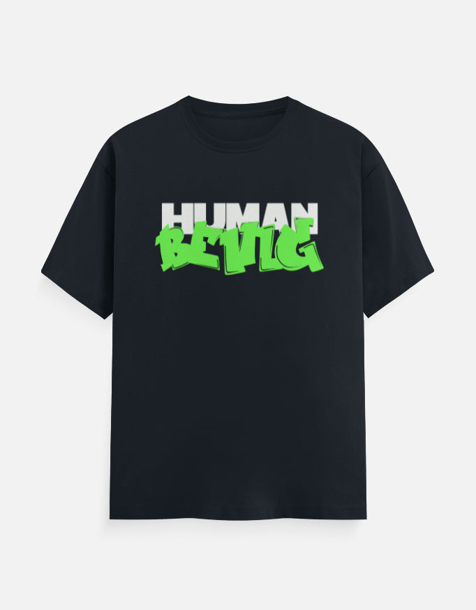 C-Labs Human Being Classic Crew T-Shirt Navy Blue Front_1_c_3_29681bfc-94e9-428a-910a-65c94be20ecf