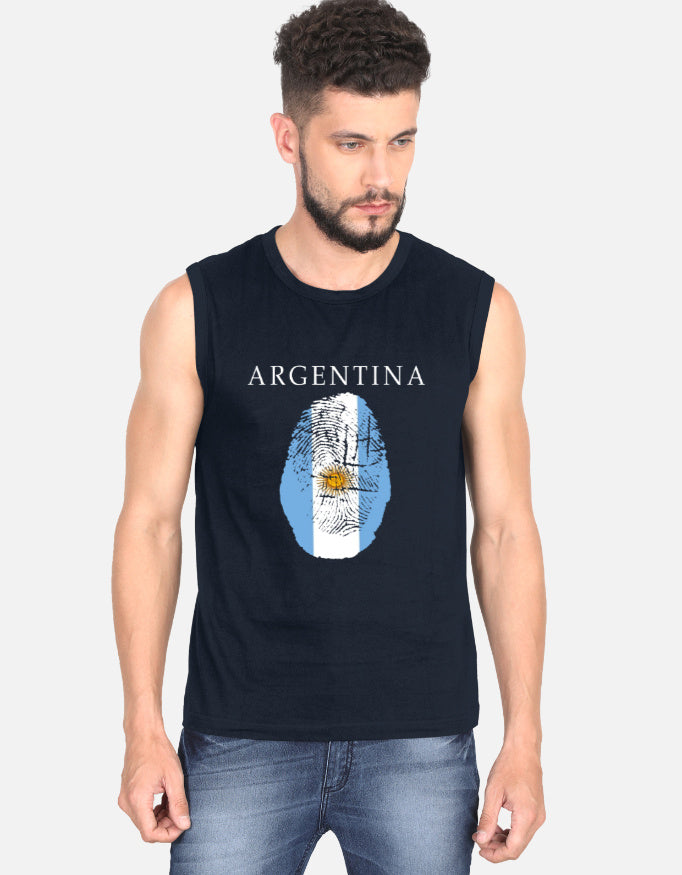 C-Labs Argentina Sleeveless T-Shirt Navy Blue Front_1_c_3_2acfdf1c-11cc-4d17-9525-a49dc9bda5cc