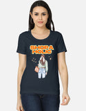 C-Labs Shopaholic Women's Classic T-Shirt Navy Blue Front_1_c_3_3cf29ac6-fc7b-4dbf-af2e-e26320810951