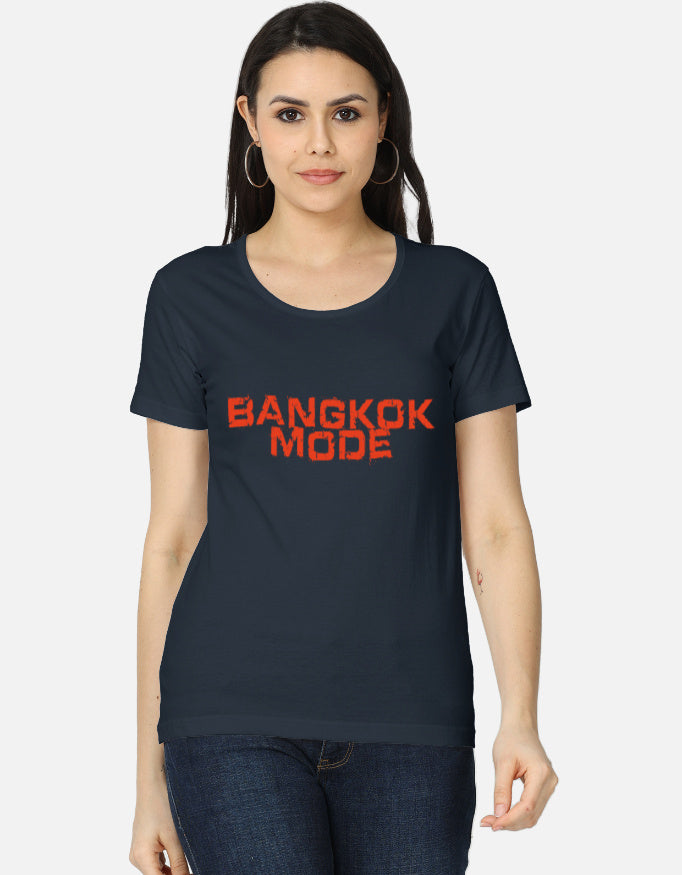 C-Labs Bangkok Mode Women's Classic T-Shirt Navy Blue Front_1_c_3_3fdc8c36-468c-46c1-9ab2-6a00cc827bb4