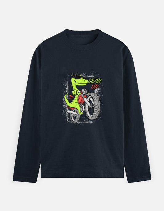 C-Labs Born to ride Full Sleeve T-Shirt Navy Blue Front_1_c_3_436286c0-b6ed-476e-9d27-51831f56ed16