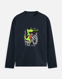 C-Labs Born to ride Full Sleeve T-Shirt Navy Blue Front_1_c_3_436286c0-b6ed-476e-9d27-51831f56ed16