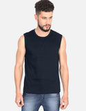 C-Labs C-Standard: Sleeveless T-Shirt Sleeveless T-Shirt Navy Blue Front_1_c_3_4c6b155b-df53-4acb-8e43-33b89f347ee7