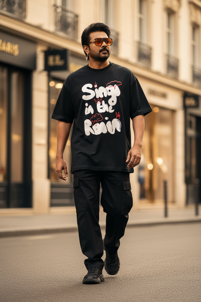 C-Labs Sing in the Rain Classic Crew T-Shirt Front_1_c_3_5577f0e5-d25e-4489-ba28-79ef94a77e4d