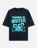 C-Labs Powered By Music Oversized Classic T-Shirt Navy Blue Front_1_c_3_5dc0fe4a-4087-4d8a-87bb-f4dd3cdaf27c