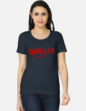 C-Labs Thriller Women's Classic T-Shirt Navy Blue Front_1_c_3_629894a7-3ba6-4f9c-81ca-52f263210d79