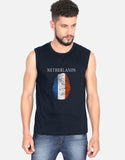 C-Labs Netherlands Sleeveless T-Shirt Navy Blue Front_1_c_3_66ae79fe-9f84-45c0-95bc-3d8a0f3838b0