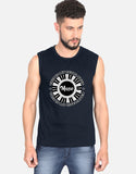C-Labs Music Is My Drug Sleeveless T-Shirt Navy Blue Front_1_c_3_6ba114c4-365d-4bc4-92bf-830d41c95c70