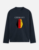 C-Labs Germany Full Sleeve T-Shirt Navy Blue Front_1_c_3_70f91bfb-80be-4dcf-8015-a959f08cdcdf