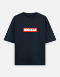 C-Labs Om Murugan Oversized Classic T-Shirt Navy Blue Front_1_c_3_752241cb-04e4-467f-a239-d626c551de08