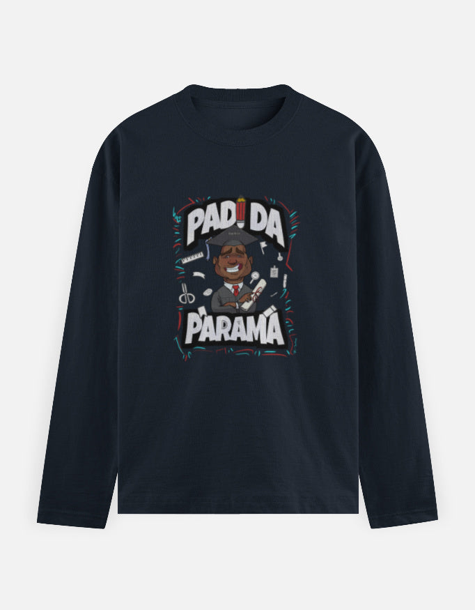 C-Labs Padi da parama Full Sleeve T-Shirt Navy Blue Front_1_c_3_77d2be96-5347-46e6-a3ae-83e341cf514c