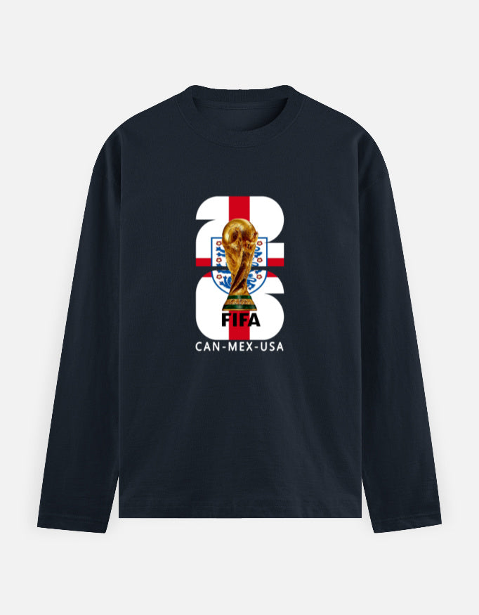 C-Labs England 26 Full Sleeve T-Shirt Navy Blue Front_1_c_3_78519503-3ea9-452c-a00c-4dbbef440514