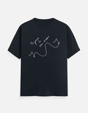 C-Labs Progress is non linear Classic Crew T-Shirt Navy Blue Front_1_c_3_8df5307c-2ab0-41a5-8bc4-c4d3a49c37db
