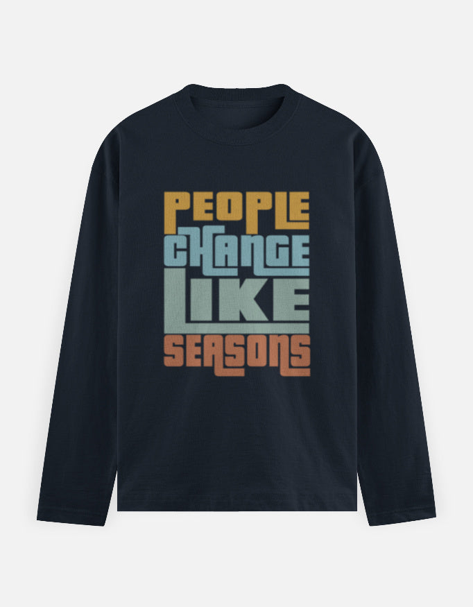 C-Labs People Change Like Seasons Full Sleeve T-Shirt Navy Blue Front_1_c_3_9d6d9c21-925b-4c92-8a26-6227c1a64f61