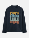 C-Labs People Change Like Seasons Full Sleeve T-Shirt Navy Blue Front_1_c_3_9d6d9c21-925b-4c92-8a26-6227c1a64f61
