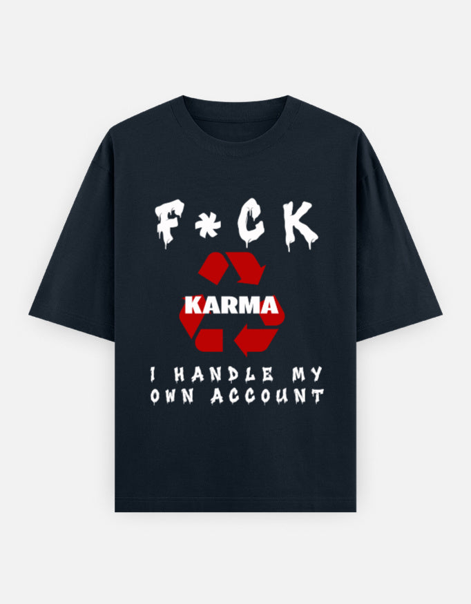 C-Labs Karma Oversized Classic T-Shirt Navy Blue Front_1_c_3_9fe97985-03c0-4f89-9a3b-233d1126e9af