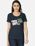 C-Labs Grand Theft Auto: Tamil Nadu Edition Women's Classic T-Shirt Navy Blue Front_1_c_3_a2e2055f-2c05-48dc-a6b7-713cfc56c47b