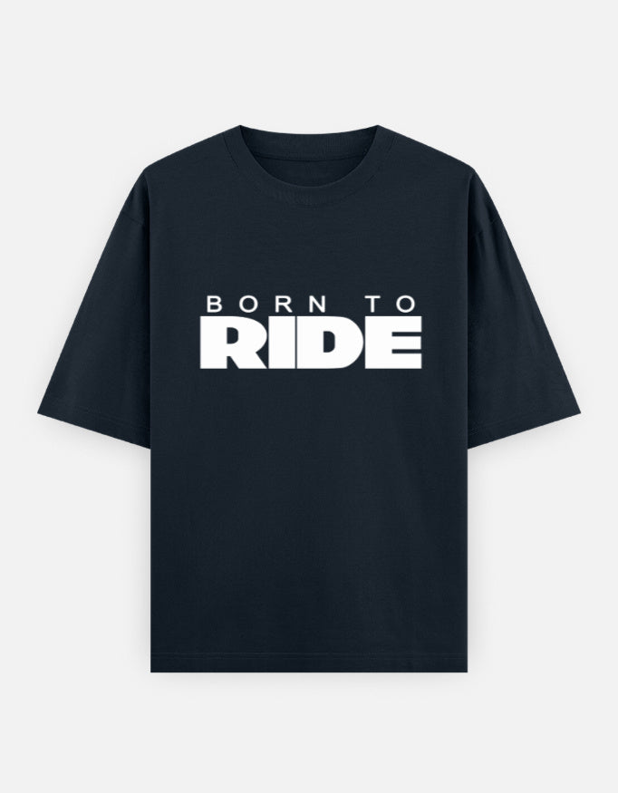 C-Labs Born To Ride Oversized Classic T-Shirt Navy Blue Front_1_c_3_a2f361b8-804c-48eb-b117-c0991cf8e843