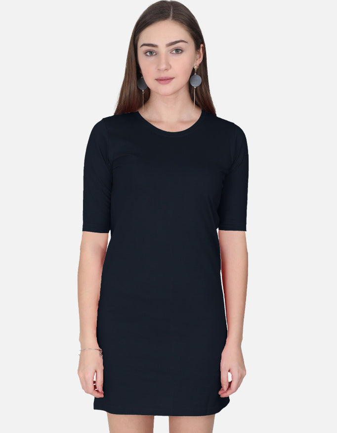 C-Labs C-Standard: T-Shirt Dress T-Shirt Dress Navy Blue Front_1_c_3_a4453ef9-78d3-4da5-ae4a-455a477ed65b