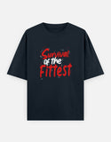 C-Labs Survival of the Fittest Oversized Classic T-Shirt Navy Blue Front_1_c_3_a4b23463-b350-4759-9f50-36f605bf3e0a