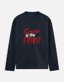 C-Labs Survival of the Fittest Full Sleeve T-Shirt Navy Blue Front_1_c_3_a9a38594-b717-41fc-9e2f-a1f732df42a6