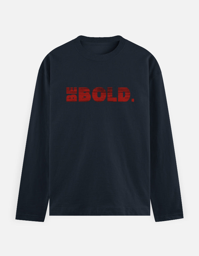 C-Labs Be Bold Full Sleeve T-Shirt Navy Blue Front_1_c_3_aa743281-fffd-4792-b7e7-767b6eaba7f0