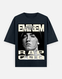 C-Labs Rap God Oversized Classic T-Shirt Navy Blue Front_1_c_3_b0d089aa-4553-47cd-b53a-56fe27683c1f