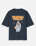 C-Labs Shopaholic Oversized Classic T-Shirt Navy Blue Front_1_c_3_b579f623-8942-46df-82d1-665fdca5f53d