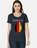 C-Labs Germany Women's Classic T-Shirt Navy Blue Front_1_c_3_b84fb15e-801b-4826-aa13-c7c4dabb8fb0