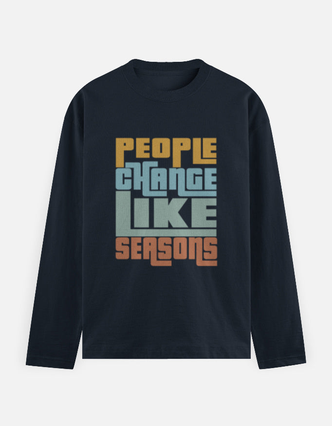 C-Labs People Change Like Seasons Full Sleeve T-Shirt Navy Blue Front_1_c_3_c4a26e49-1155-44f4-9690-a16f2dc2ce17