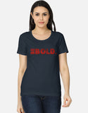 C-Labs Be Bold Women's Classic T-Shirt Navy Blue Front_1_c_3_c7123df2-5589-4a1c-b774-5862af2c4ec9